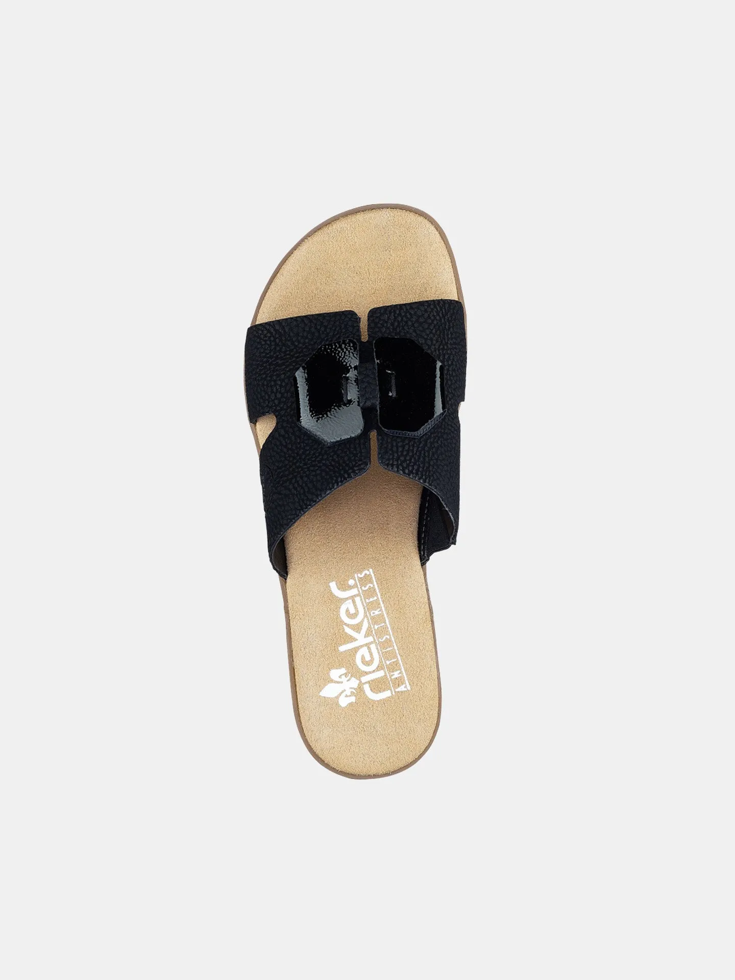Rieker 63481-00 Women's Slider Sandals