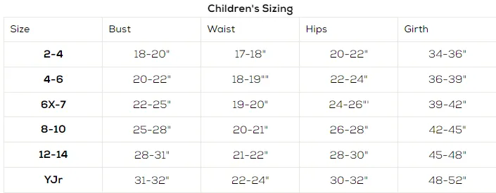 SO DANCA SL03 GIRLS PATTI CLASSIC CAMISOLE LEOTARD