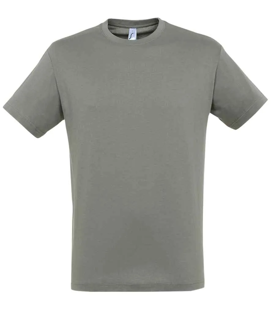 SOL'S Regent T-Shirt - Black, Grey