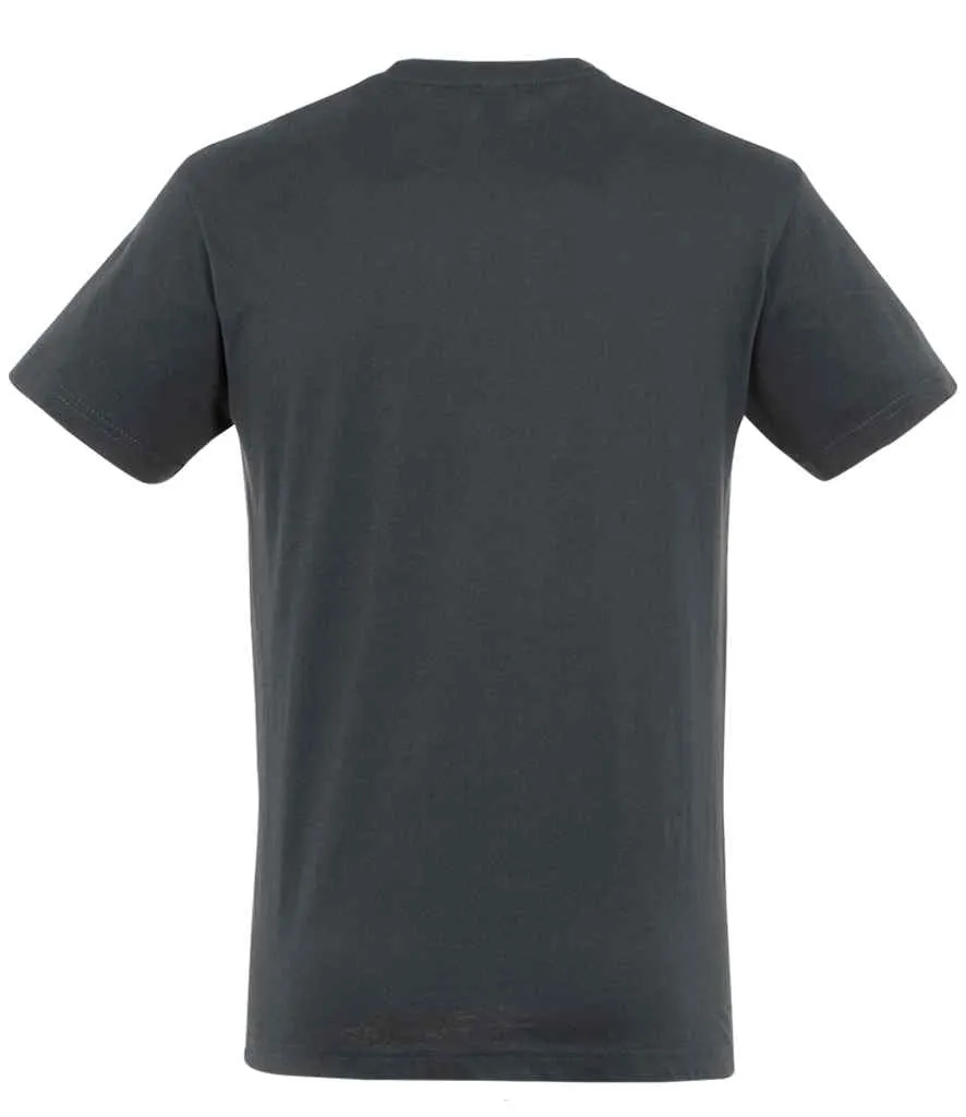 SOL'S Regent T-Shirt - Black, Grey