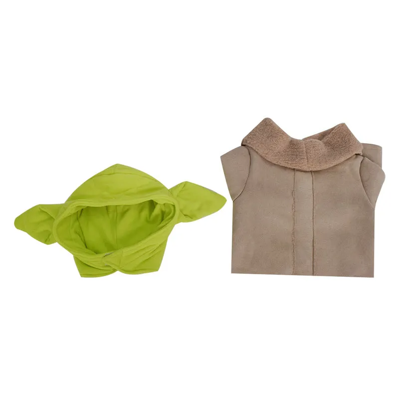 Star Wars The Mandalorian Baby Yoda Cosplay Costume Kids Halloween Party Suit