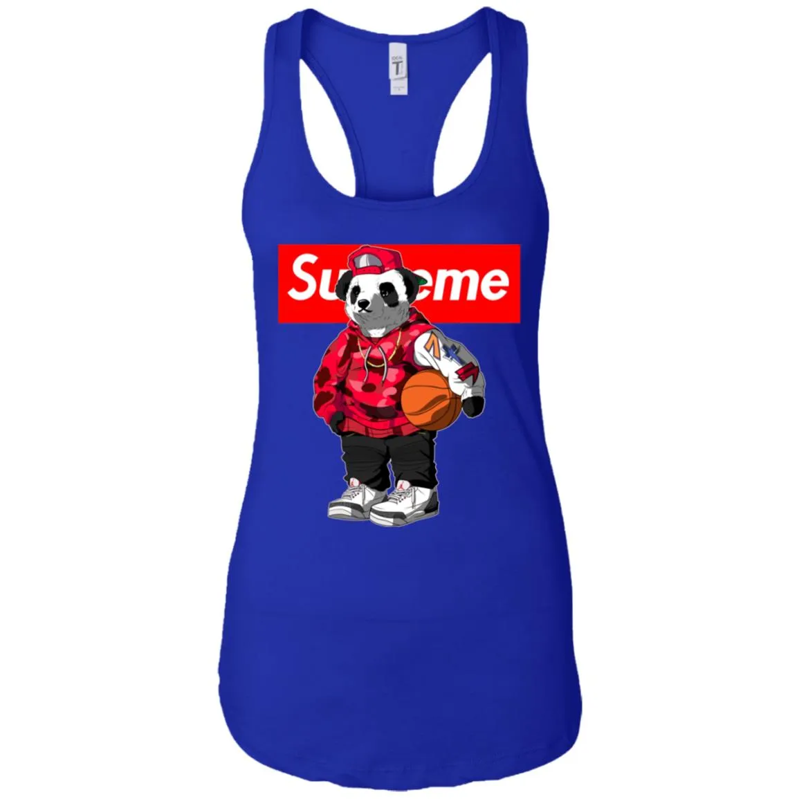 Supreme Bear Basketball T-shirt Women Tank Top