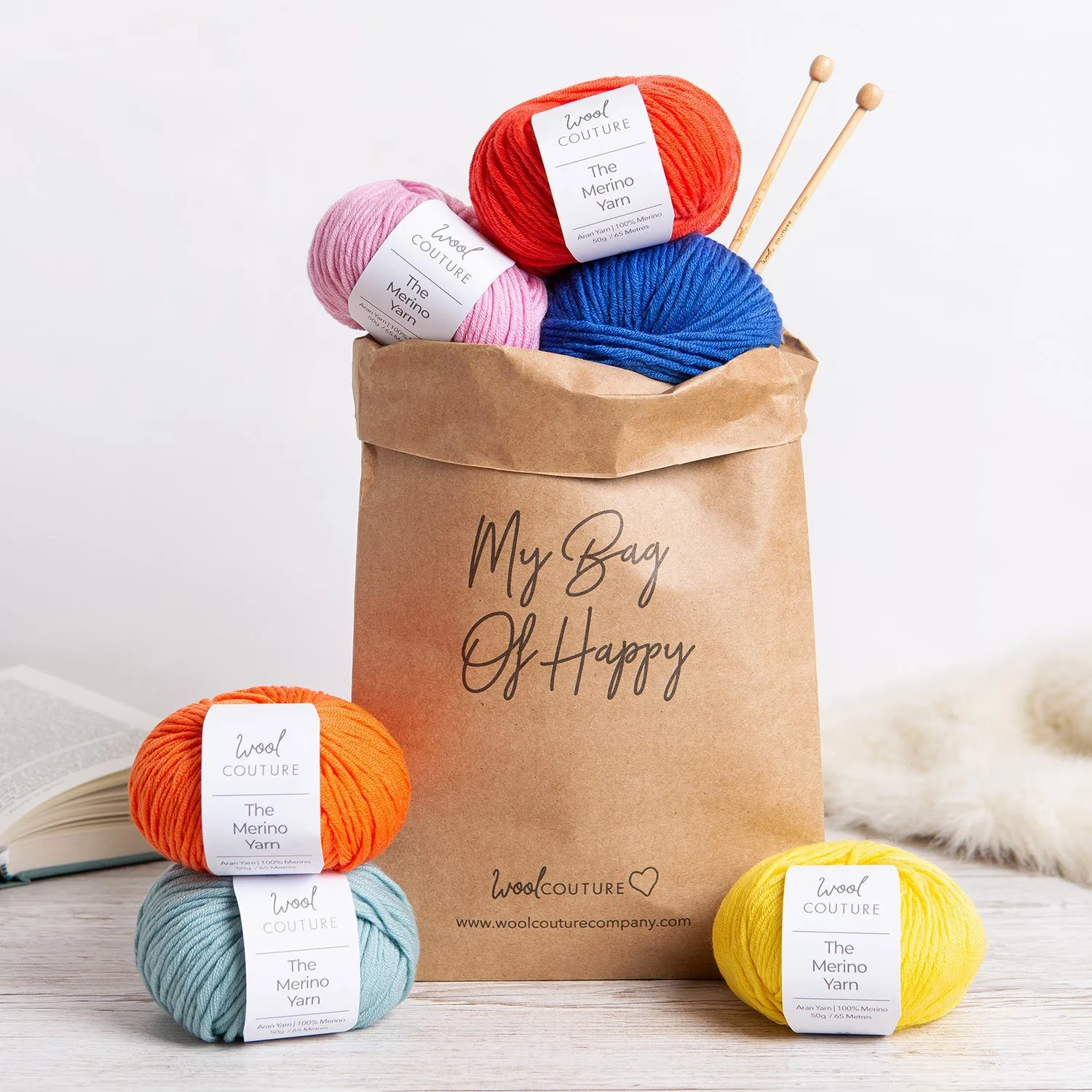 Toddler Hat Knitting Kit