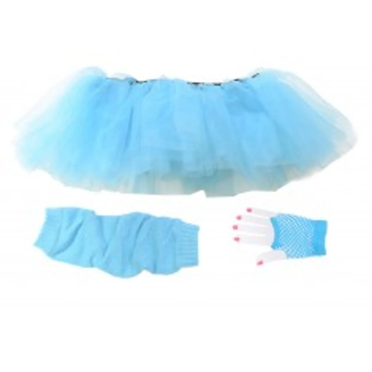 Tutu Set Neon Blue