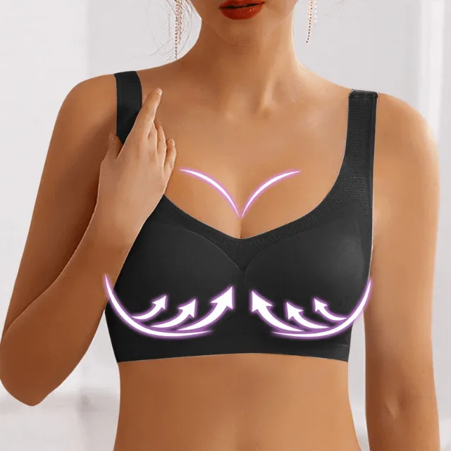 Ultra-Thin Plus Size Seamless Invisible Comfort Bra