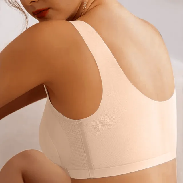 Ultra-Thin Plus Size Seamless Invisible Comfort Bra