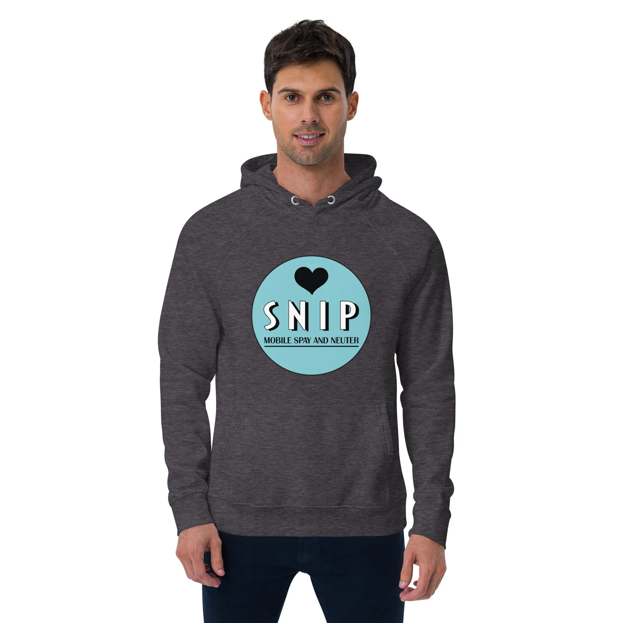 Unisex eco raglan hoodie