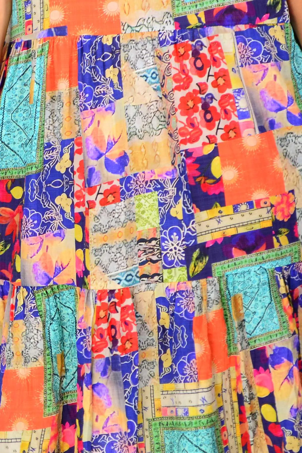 Venice Print Ladies Tunic Dress