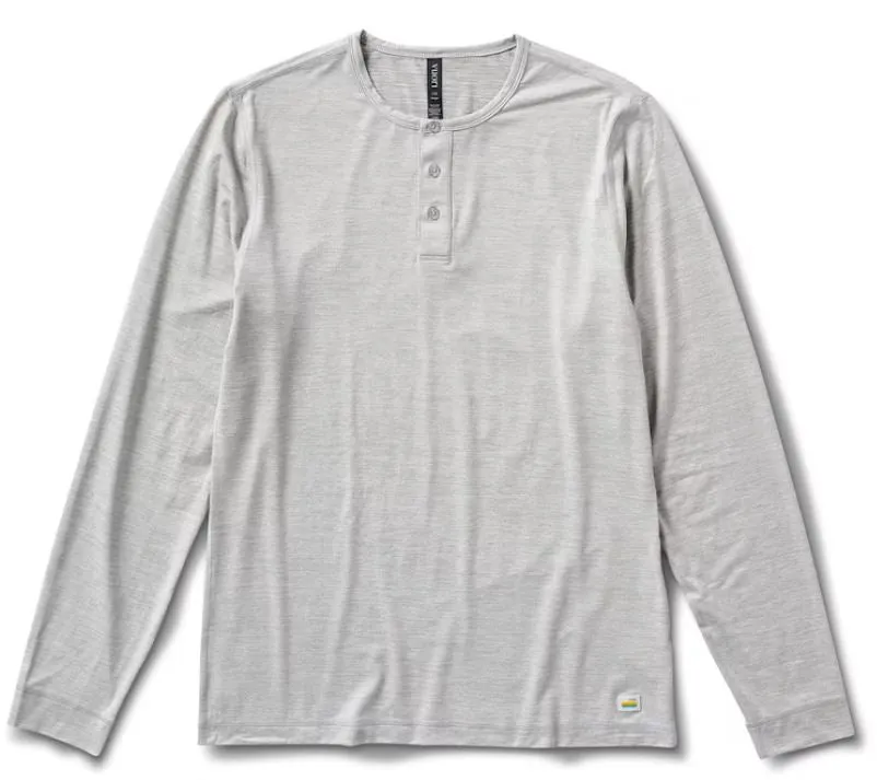 Vuori Men's Long Sleeve Ease Performance Henley